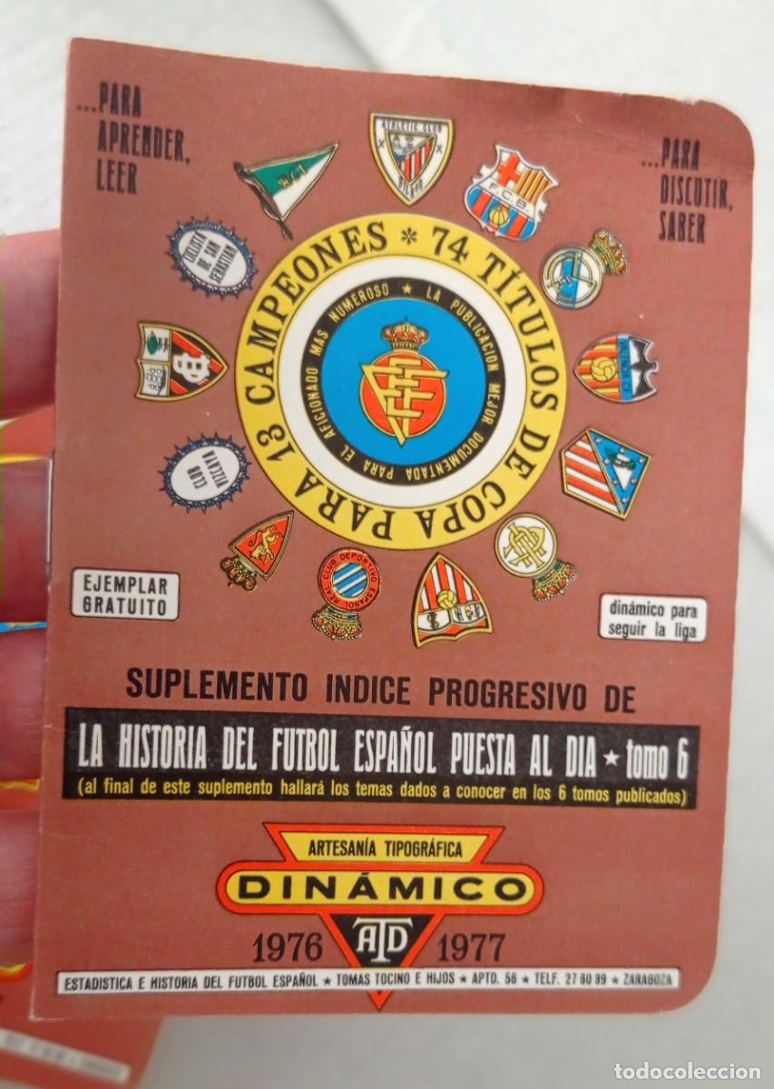 Coleccionismo deportivo: Dos Calendarios dinamicos de la LIGA 1976/77 ORIGINALES - Foto 2