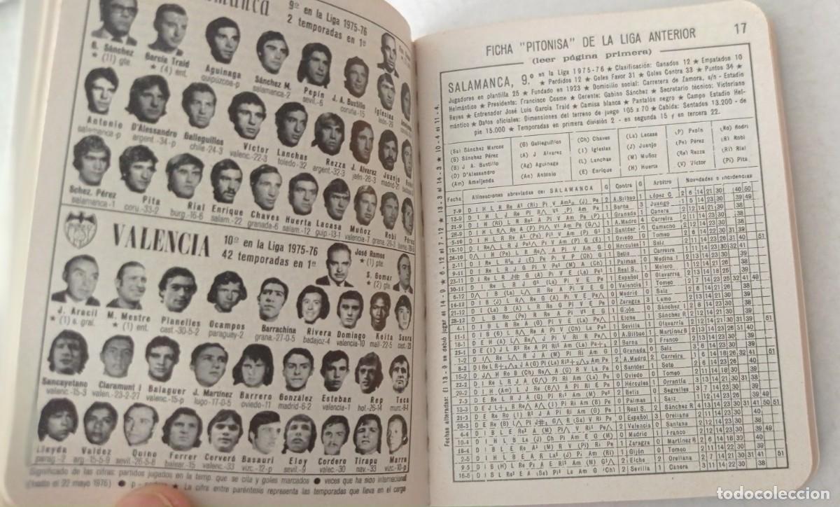 Coleccionismo deportivo: Dos Calendarios dinamicos de la LIGA 1976/77 ORIGINALES - Foto 7