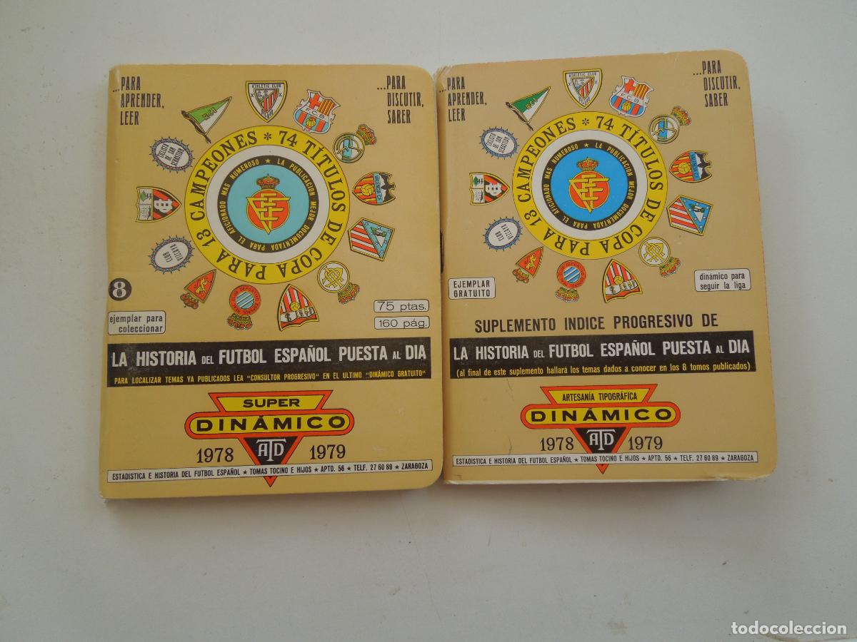 Coleccionismo deportivo: DIN&Aacute;MICO - LIGA DE FUTBOL 1978-1979 - ANUARIO Y SUPLEMENTO.