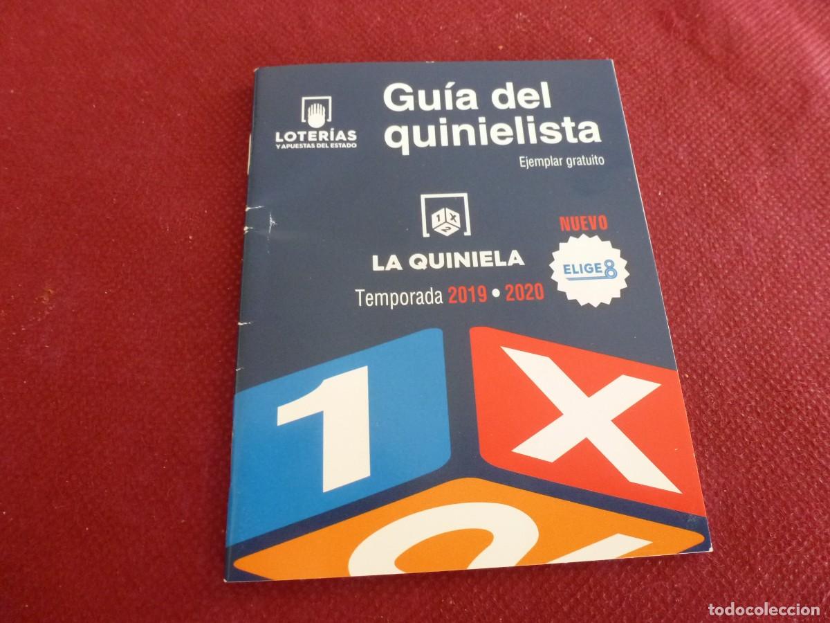 Collectionnisme sportif: (LLL) GUIA DEL QUINIELISTA TEMP.2019-2020-VER FOTOS-