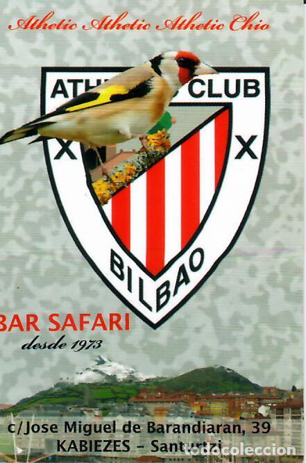 Coleccionismo deportivo: CALENDARIO DE PUBLICIDAD F&Uacute;TBOL - A&Ntilde;O 2014 - ATHLETIC DE BILBAO