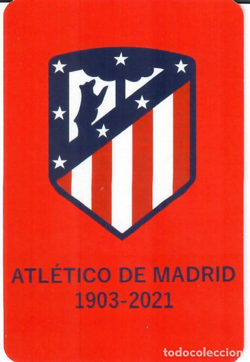 Coleccionismo deportivo: CALENDARIO DE PUBLICIDAD F&Uacute;TBOL - A&Ntilde;O 2021 - ATL&Eacute;TICO DE MADRID