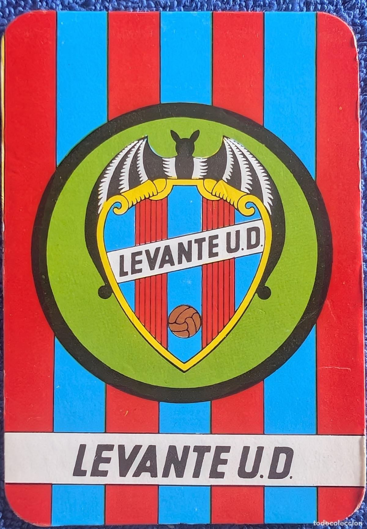 Coleccionismo deportivo: Antiguo calendario de bolsillo del Levante (1981) - Foto 1