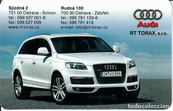Coleccionismo deportivo: CALENDARIO DE BOLSILLO DE REP. CHECA - A&Ntilde;O 2008 - AUDI - Foto 1