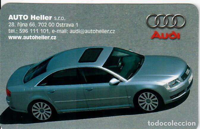 Coleccionismo deportivo: CALENDARIO DE BOLSILLO DE REP. CHECA - A&Ntilde;O 2003 - AUDI