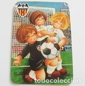 Coleccionismo deportivo: CALENDARIO DE BOLSILLO 1980 DEL VALENCIA CLUB DE F&Uacute;TBOL - DEPORTE VALENCIANISMO - DETR&Aacute;S PUBLICIDAD