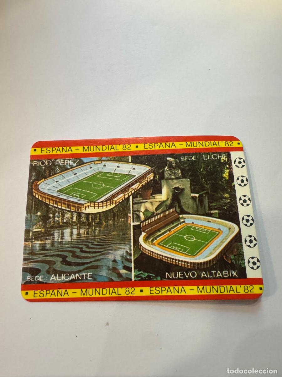 Collezionismo sportivo: CALENDARIO ESTADIOS FUTBOL MUNDIAL -82 TEMPORADA 1982-83/ COMPRA MIN&Iacute;MA 5 &euro;