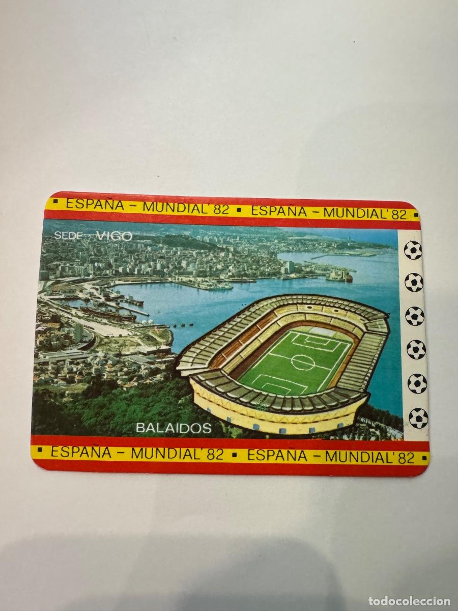Collezionismo sportivo: CALENDARIO ESTADIOS FUTBOL MUNDIAL -82 TEMPORADA 1982-83/ COMPRA MIN&Iacute;MA 5 &euro;