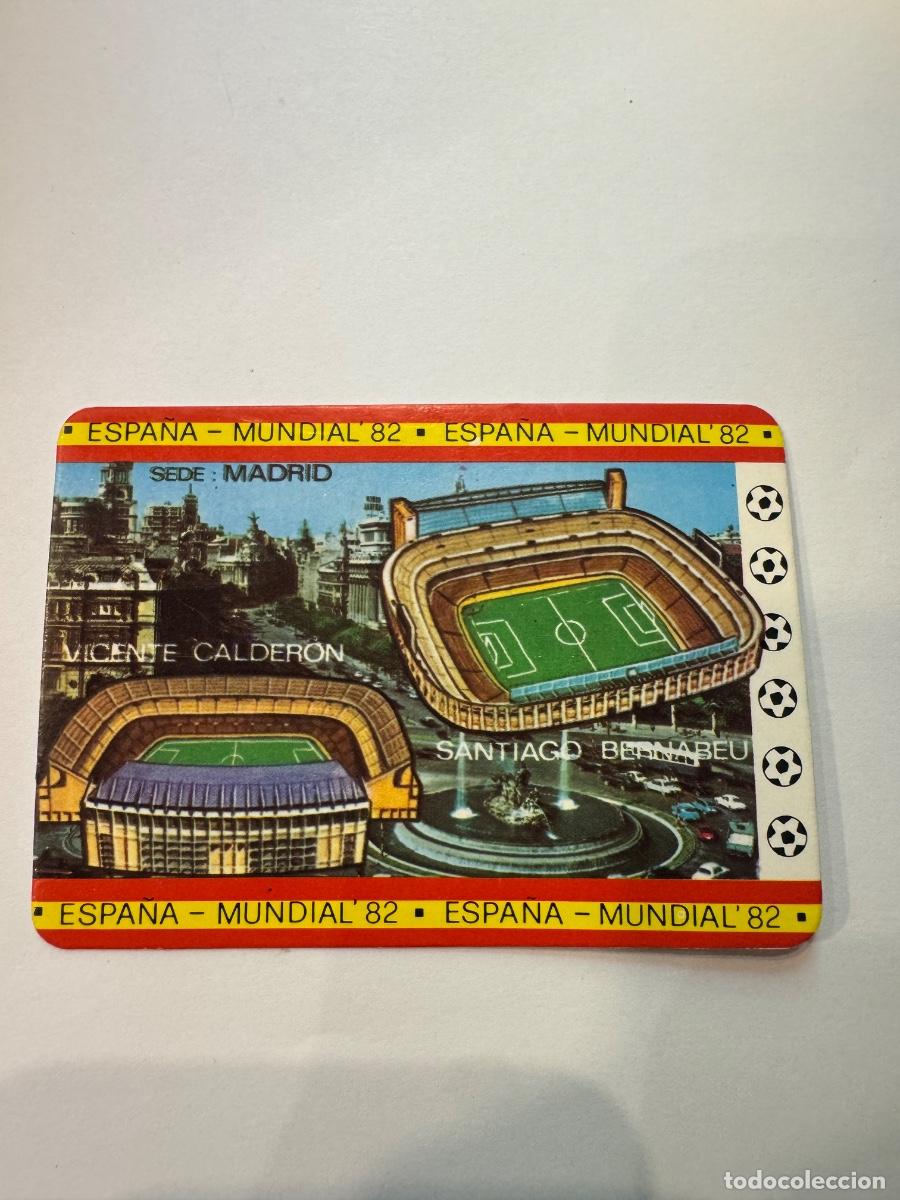 Collezionismo sportivo: CALENDARIO ESTADIOS FUTBOL MUNDIAL -82 TEMPORADA 1982-83/ COMPRA MIN&Iacute;MA 5 &euro;