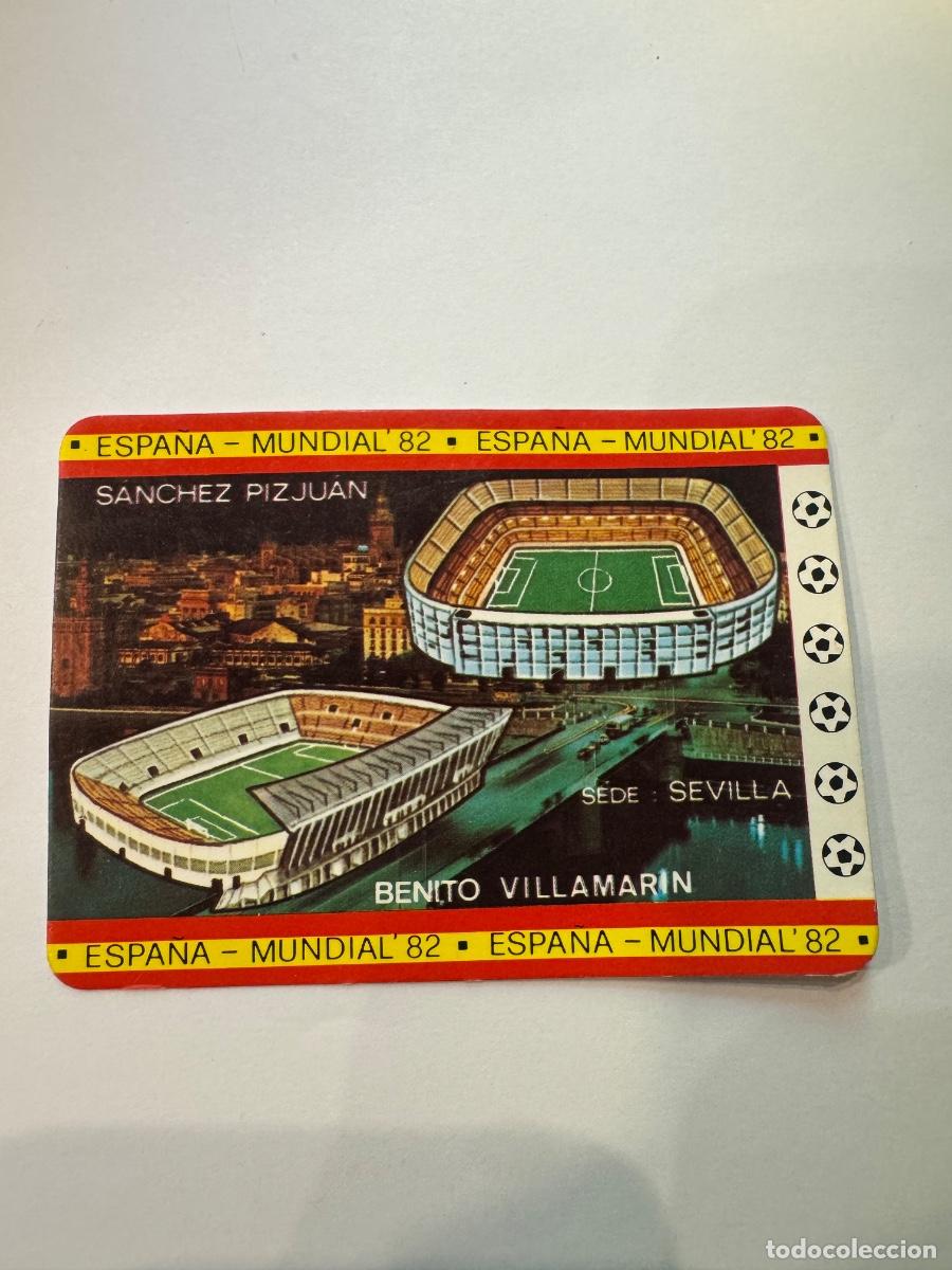 Collezionismo sportivo: CALENDARIO ESTADIOS FUTBOL MUNDIAL -82 TEMPORADA 1982-83/ COMPRA MIN&Iacute;MA 5 &euro;