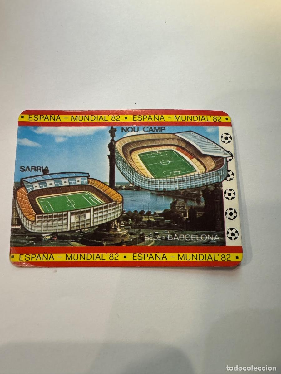 Collezionismo sportivo: CALENDARIO ESTADIOS FUTBOL MUNDIAL -82 TEMPORADA 1982-83/ COMPRA MIN&Iacute;MA 5 &euro;