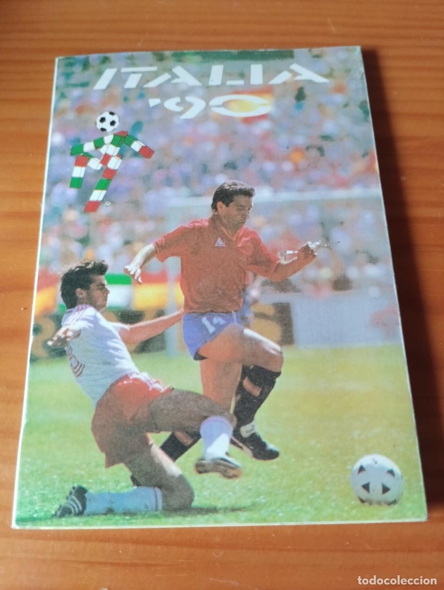 Coleccionismo deportivo: MUNDIAL DE FUTBOL ITALIA 90 CALENDARIO GUIA PARTIDOS DE FUTBOL