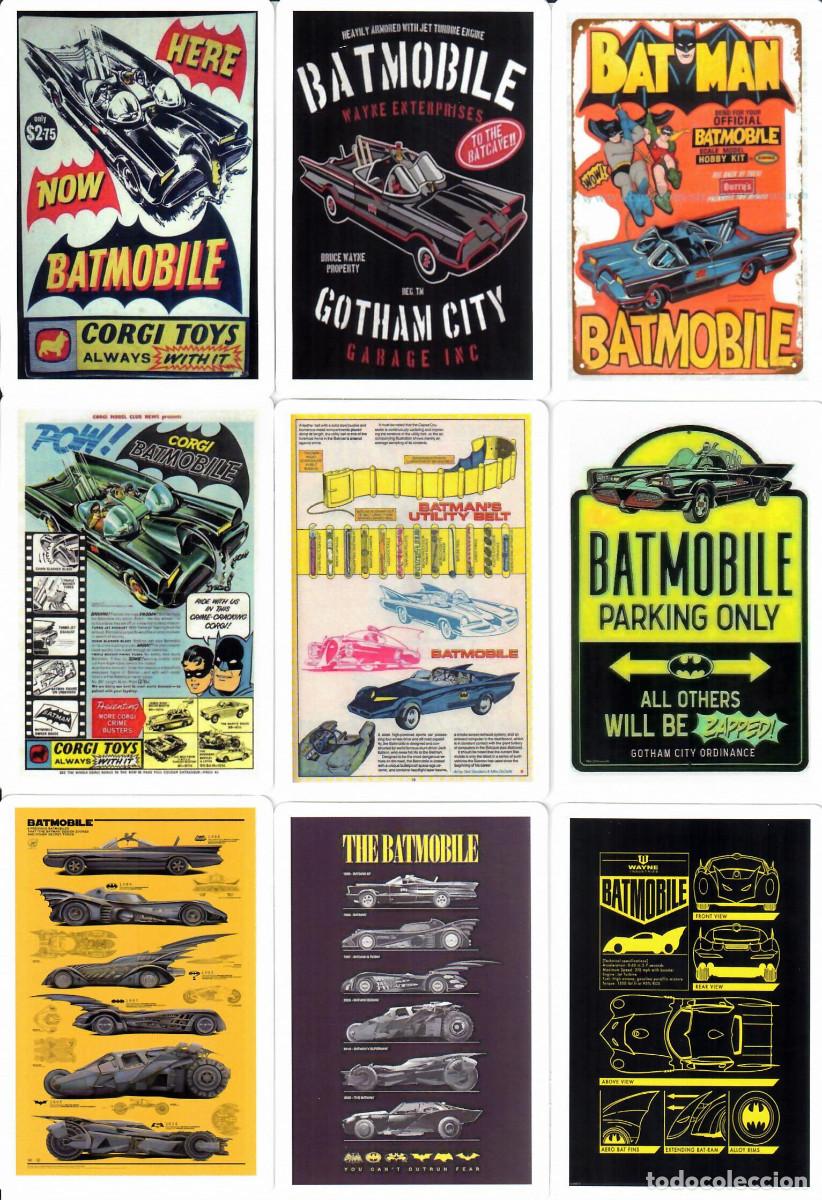 Coleccionismo deportivo: 9 CALENDARIOS DE BOLSILLO - A&Ntilde;O 2025 - BATMOBILE (ED. LIMITADA) - Foto 1