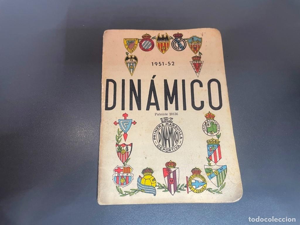Coleccionismo deportivo: CALENDARIO FUTBOL DINAMICO 1951-52