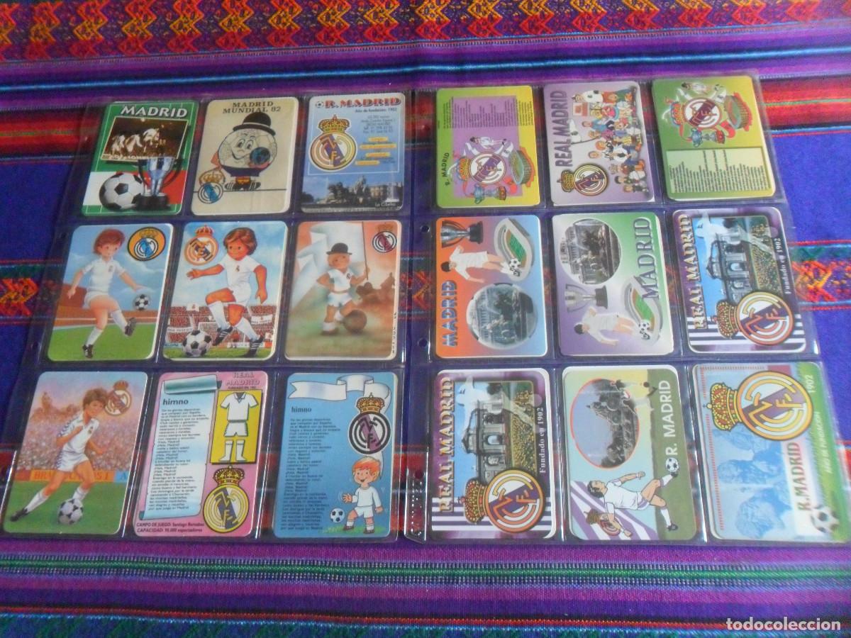 Coleccionismo deportivo: LOTE 41 CALENDARIO DE BOLSILLO REAL MADRID CF TODAS LAS &Eacute;POCAS. DE LUJO.