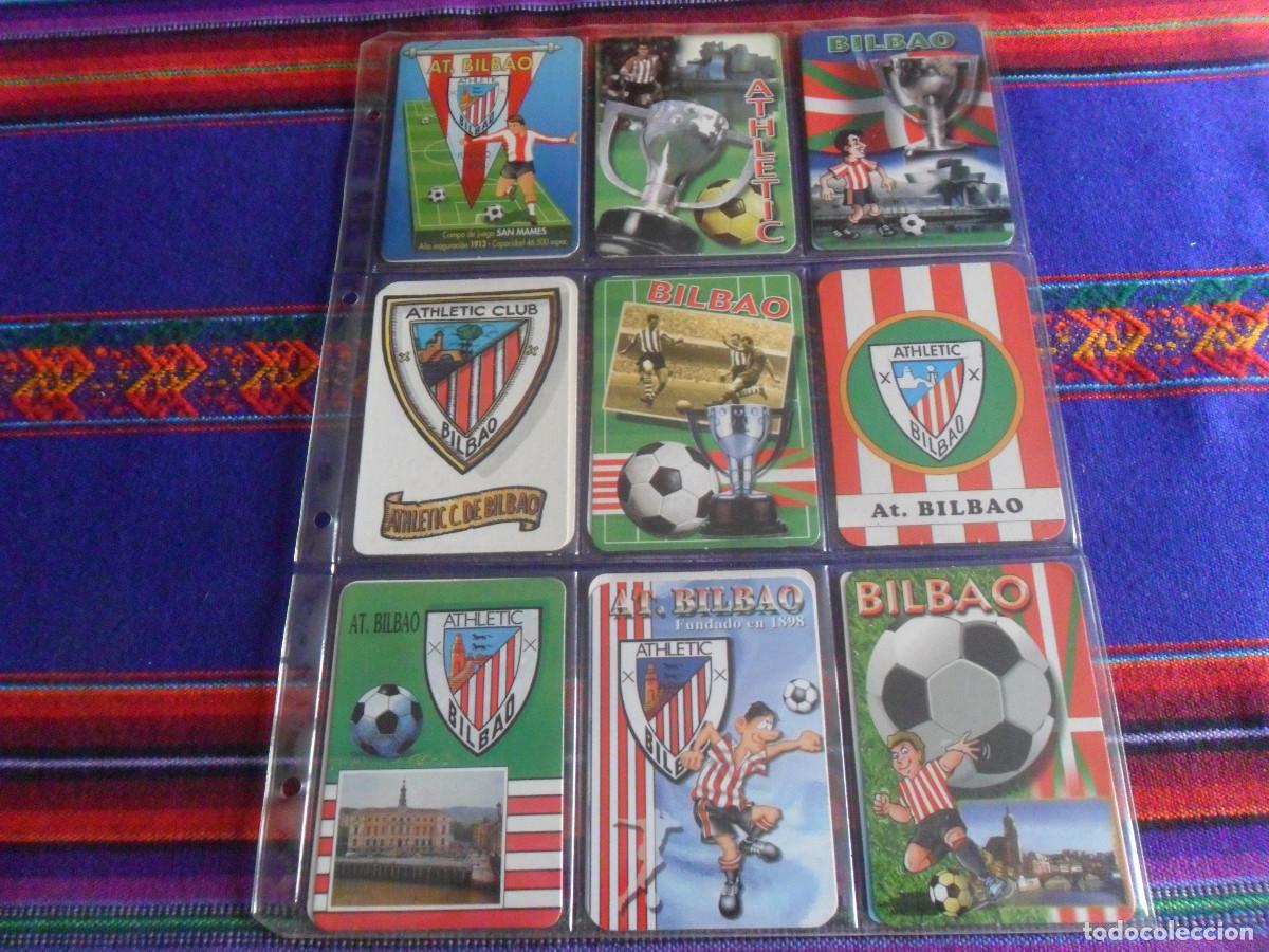 Coleccionismo deportivo: LOTE 21 CALENDARIO DE BOLSILLO ATHL&Eacute;TIC CLUB BILBAO TODAS LAS &Eacute;POCAS. REGALO FOTO. DE LUJO.