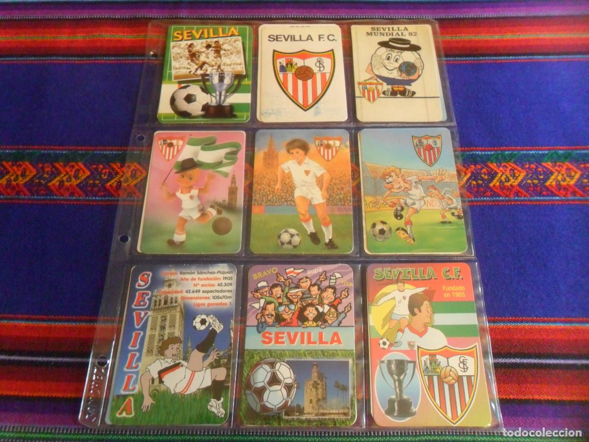 Coleccionismo deportivo: LOTE 24 CALENDARIO DE BOLSILLO TODAS LAS &Eacute;POCAS SEVILLA FC. DE LUJO. ENTRA Y MIRA.