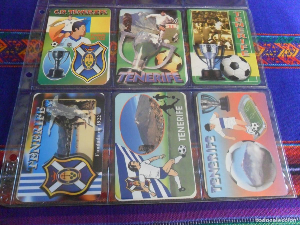 Coleccionismo deportivo: LOTE 6 CALENDARIO DE BOLSILLO CD TENERIFE DE TODAS LAS &Eacute;POCAS. DE LUJO. ENTRA Y MIRA.