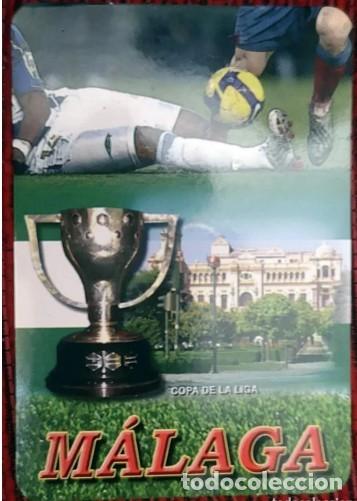 Colecionismo desportivo: CALENDARIO DE BOLSILLO FUTBOL 2012 COPA DE LA LIGA MALAGA