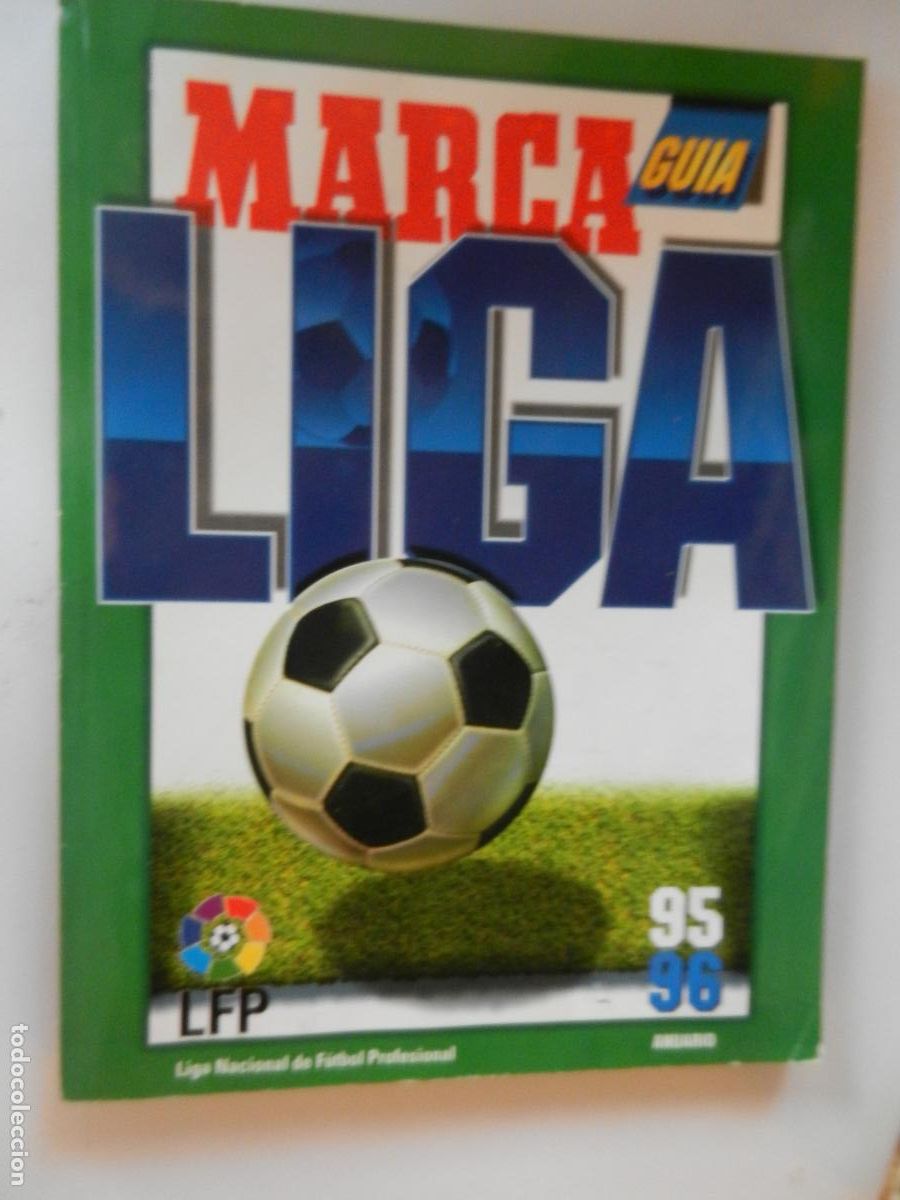 Coleccionismo deportivo: MARCA LIGA - GUIA -95-96 ANUARIO LFP - LIGA NACIONAL DE FUTBOL PROFESIONAL