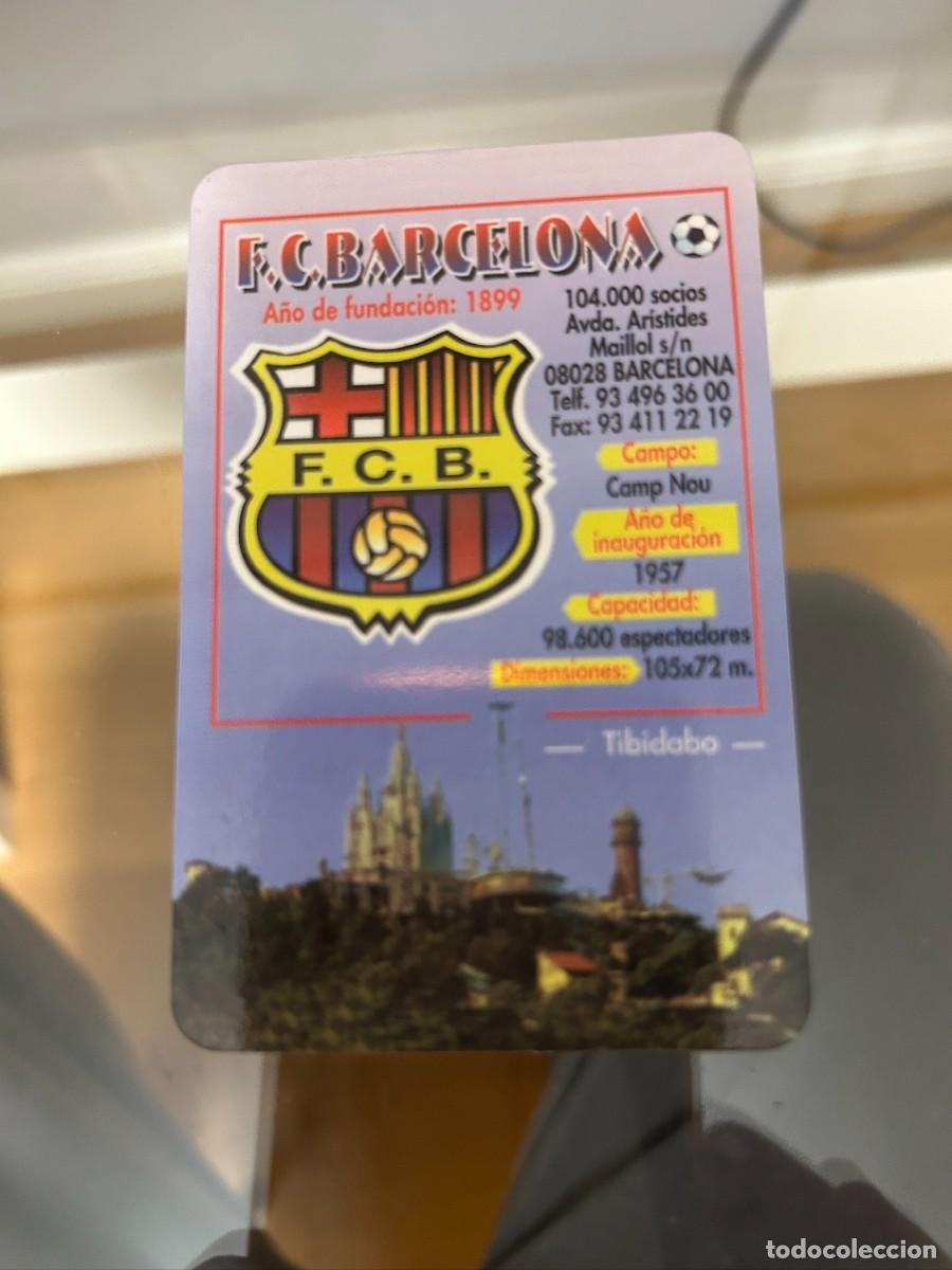 Coleccionismo deportivo: CALENDARIO F.C. BARCELONA 2002 DEPORTES DALDA BUEN ESTADO