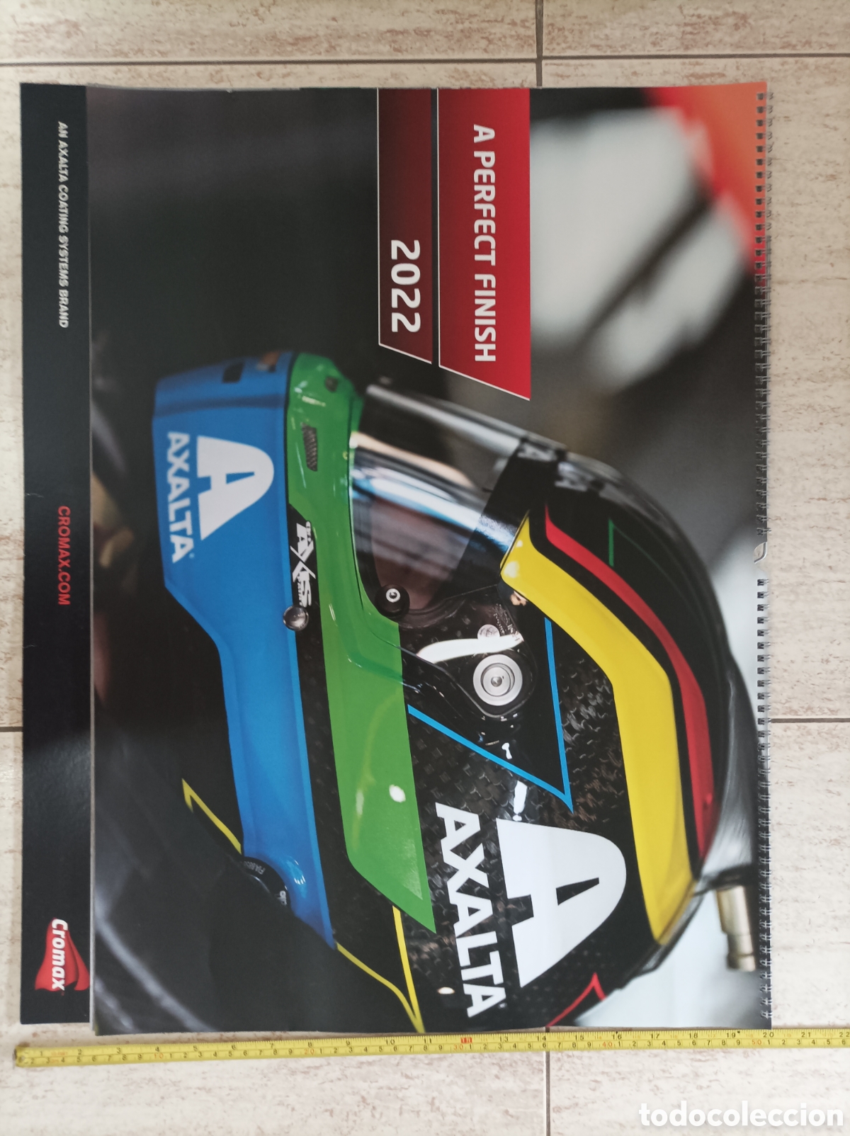 Coleccionismo deportivo: CALENDARIO CROMAX AXALTA 2022 FORMULA 1 MOTOCICLISMO NASCAR