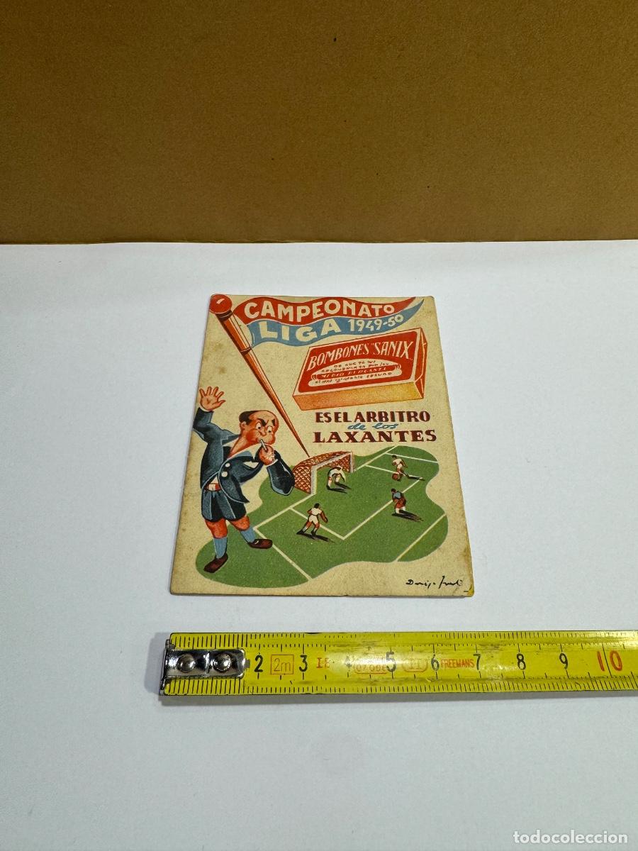 Coleccionismo deportivo: CALENDARIO DE LIGA TEMPORADA 1949-50 / COMPRA M&Iacute;NIMA 5&euro;
