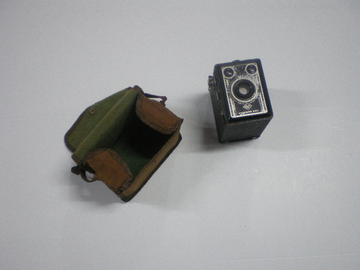 C&aacute;mara de fotos: C&aacute;mara antigua de caj&oacute;n Agfa Syncro box - Foto 1