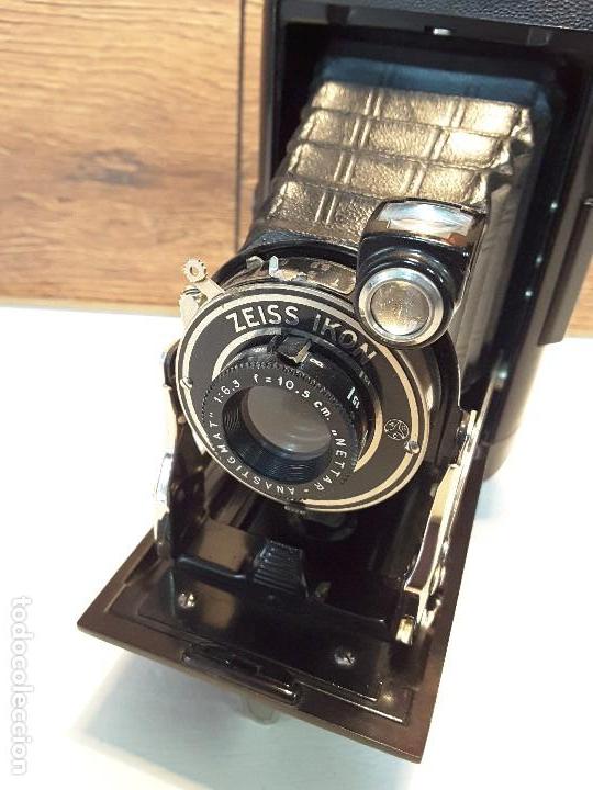 C&aacute;mara de fotos: Zeiss Ikon Simplex, 1928, estado de museo. - Foto 6