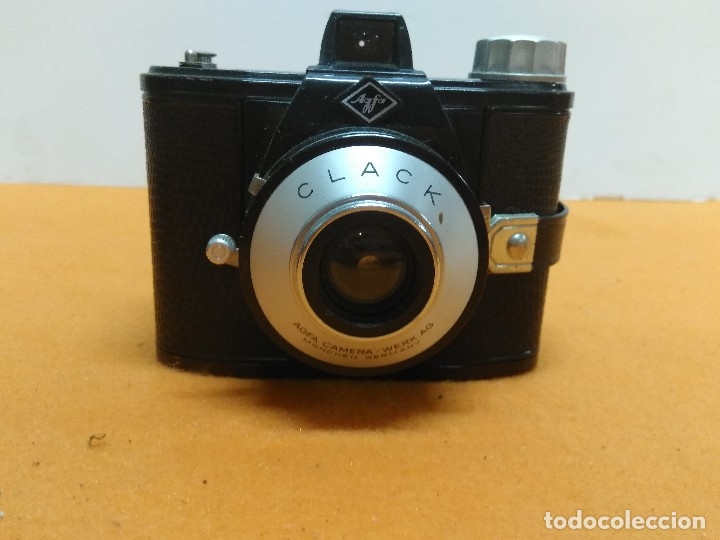 C&aacute;mara de fotos: CAMARA ANTIGUA AGFA CLACK  CON FUNDA - Foto 1