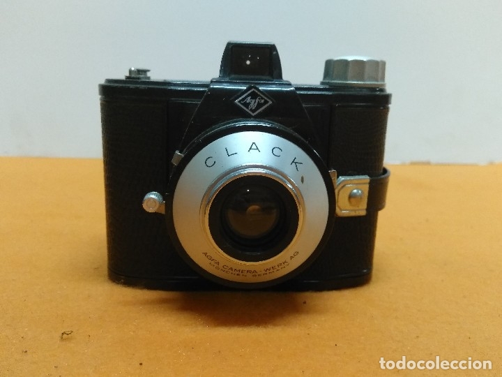 C&aacute;mara de fotos: CAMARA ANTIGUA AGFA CLACK  CON FUNDA - Foto 2