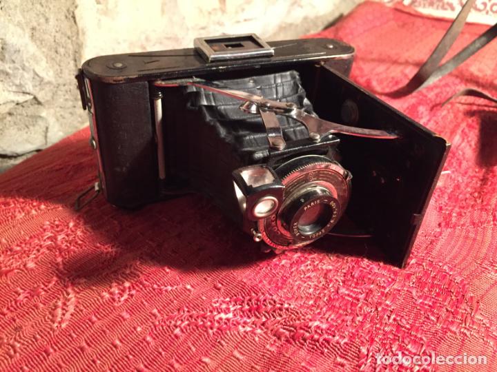 Cámara de fotos: Antigua cámara fotográfica de fuelle marca Coronet con funda original años 30-40 prestigiosa marca - Foto 1 - 213511798