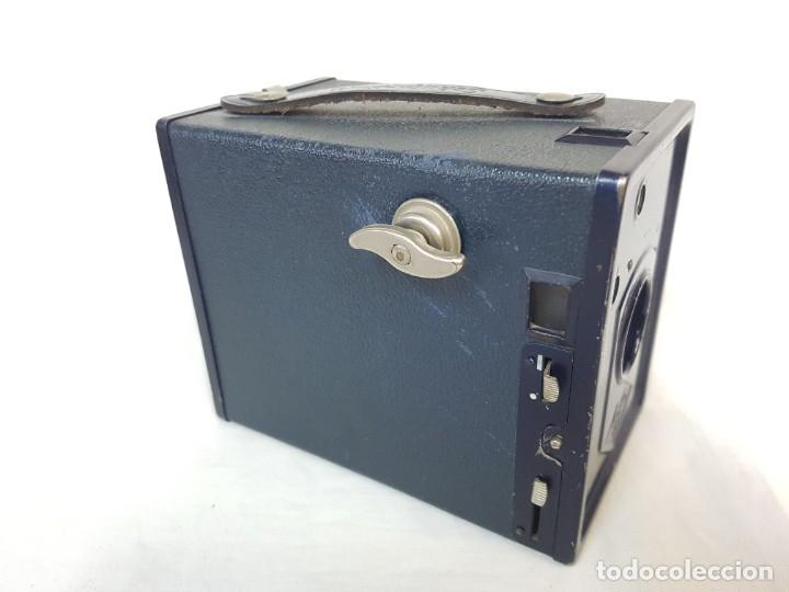 C&aacute;mara de fotos: Agfa Box 44 azul,1932. - Foto 2