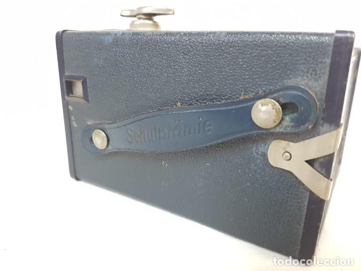 C&aacute;mara de fotos: Agfa Box 44 azul,1932. - Foto 3
