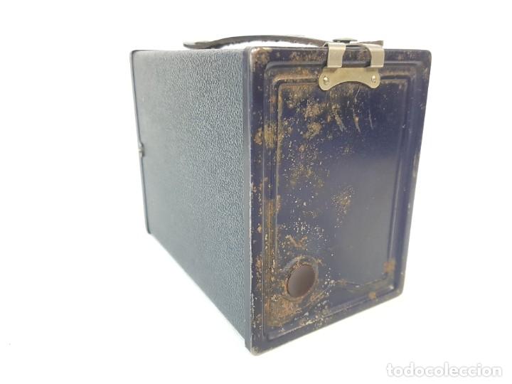C&aacute;mara de fotos: Agfa Box 44 azul,1932. - Foto 4