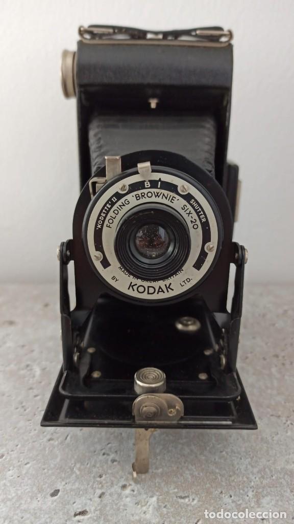 C&aacute;mara de fotos: kodak folding brownie six-20 - Foto 2
