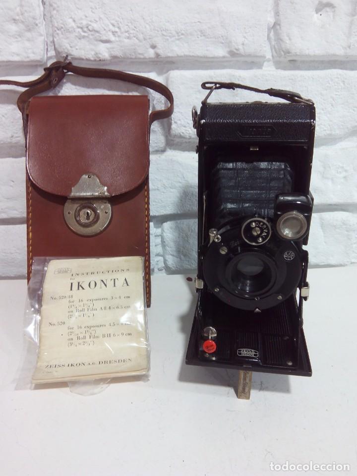 C&aacute;mara de fotos: ZEISS IKONTA+FUNDA+INSTRUCCIONES - Foto 2