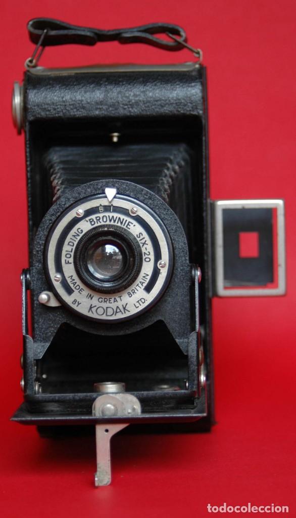 C&aacute;mara de fotos: kodak folding brownie six 20 - Foto 4