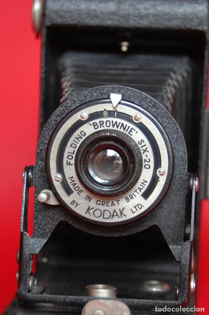 C&aacute;mara de fotos: kodak folding brownie six 20 - Foto 5