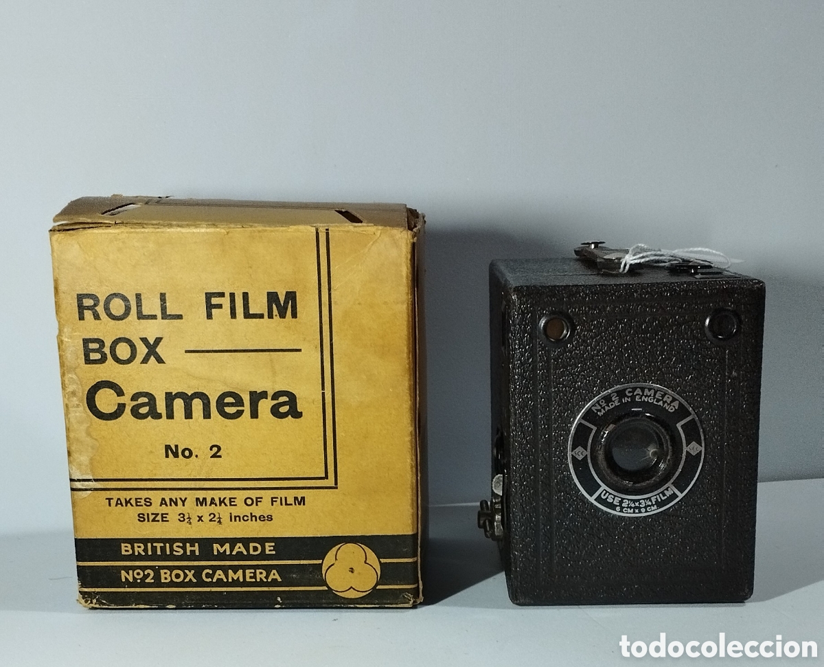C&aacute;mara de fotos: Roll film box camera N,2