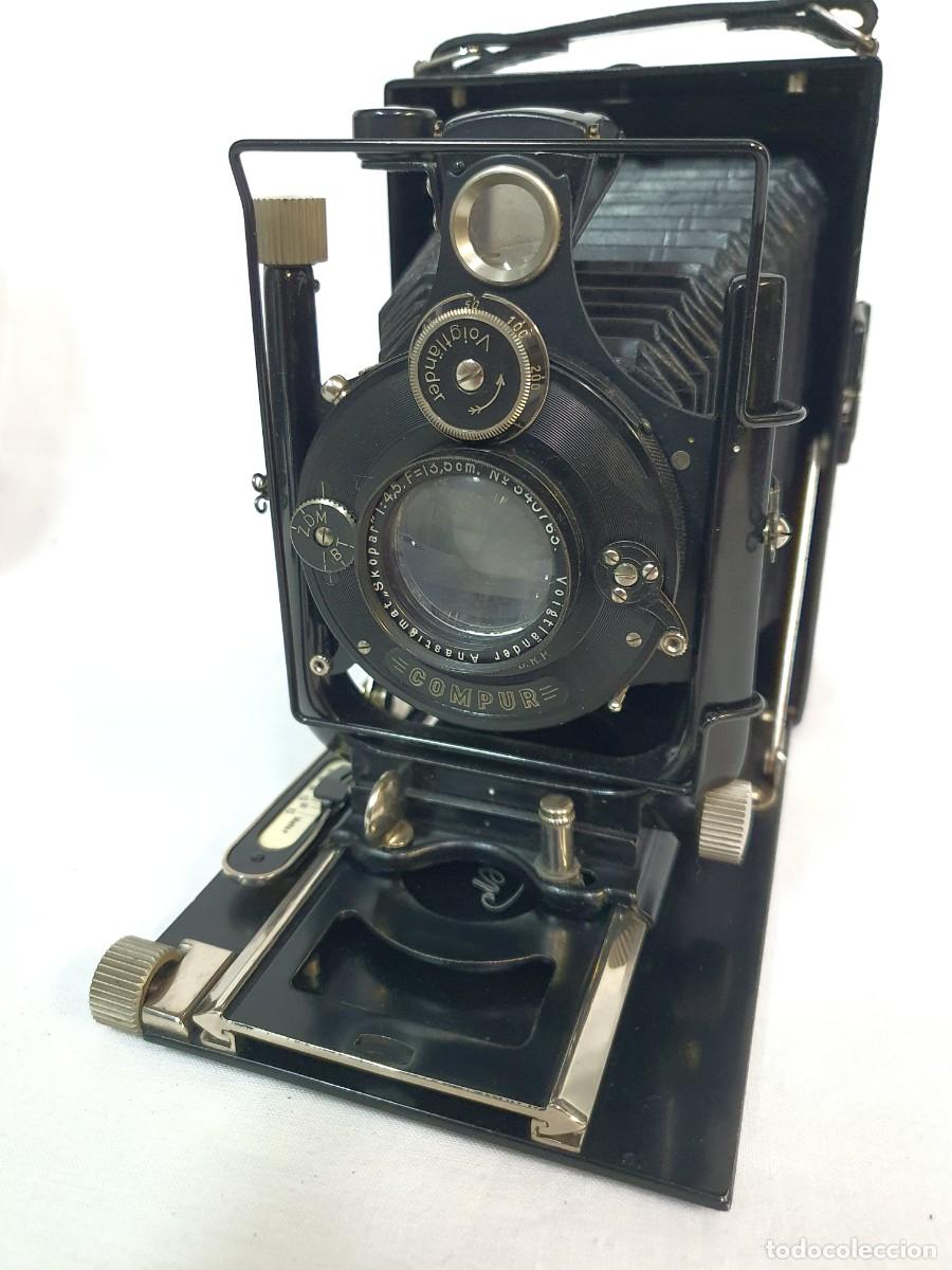 C&aacute;mara de fotos: Voigtlander Avus, 1918. - Foto 4