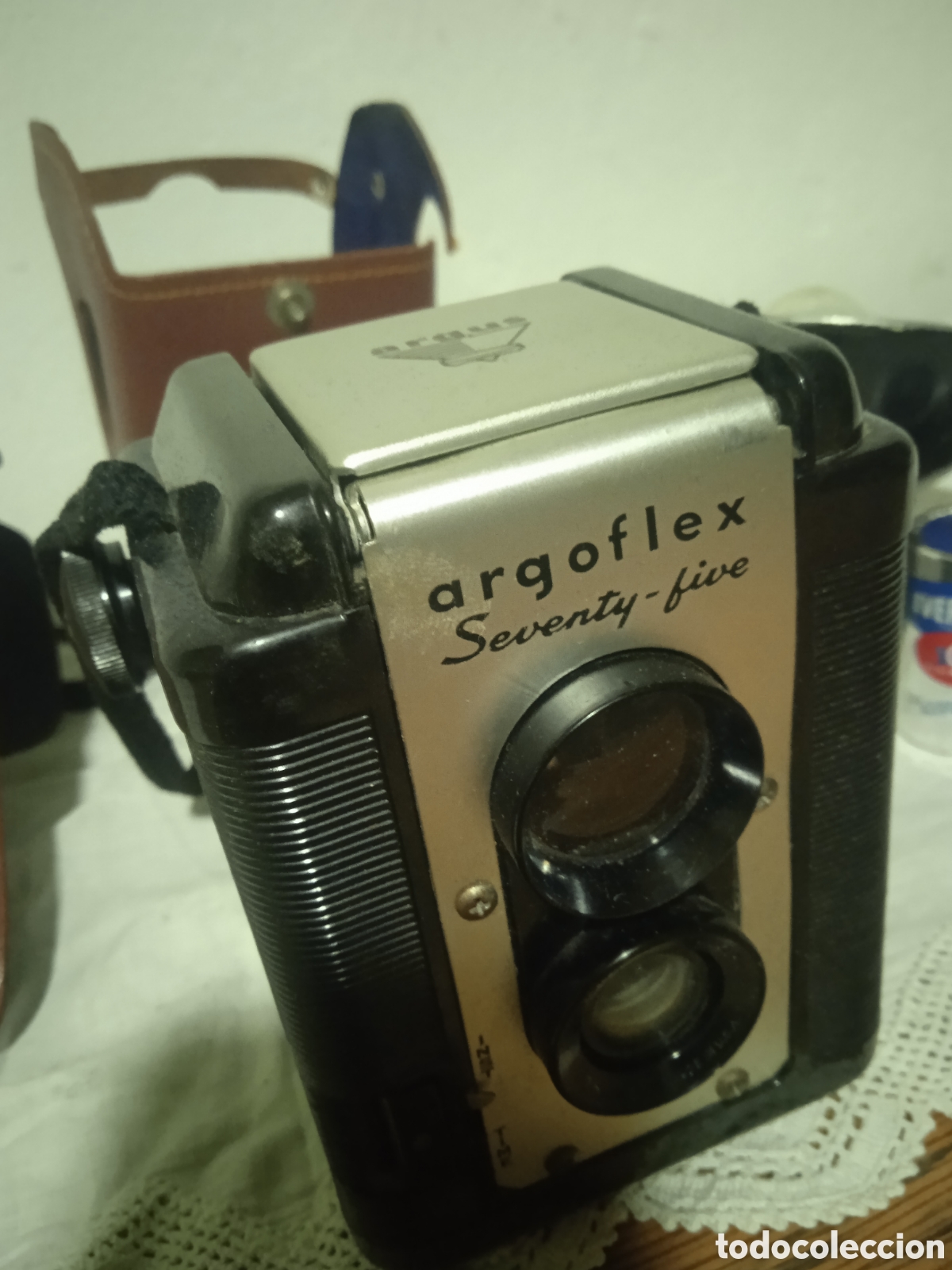C&aacute;mara de fotos: C&aacute;mara argus argoflex 75 con pilas originales, funciona - Foto 6
