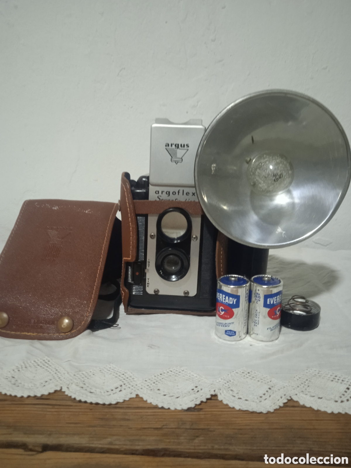 C&aacute;mara de fotos: C&aacute;mara argus argoflex 75 con pilas originales, funciona - Foto 1