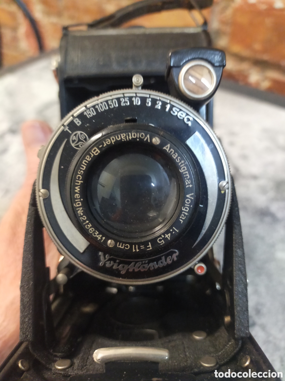 C&aacute;mara de fotos: C&aacute;mara Voigtl&auml;nder Anastigmat 1:4.5