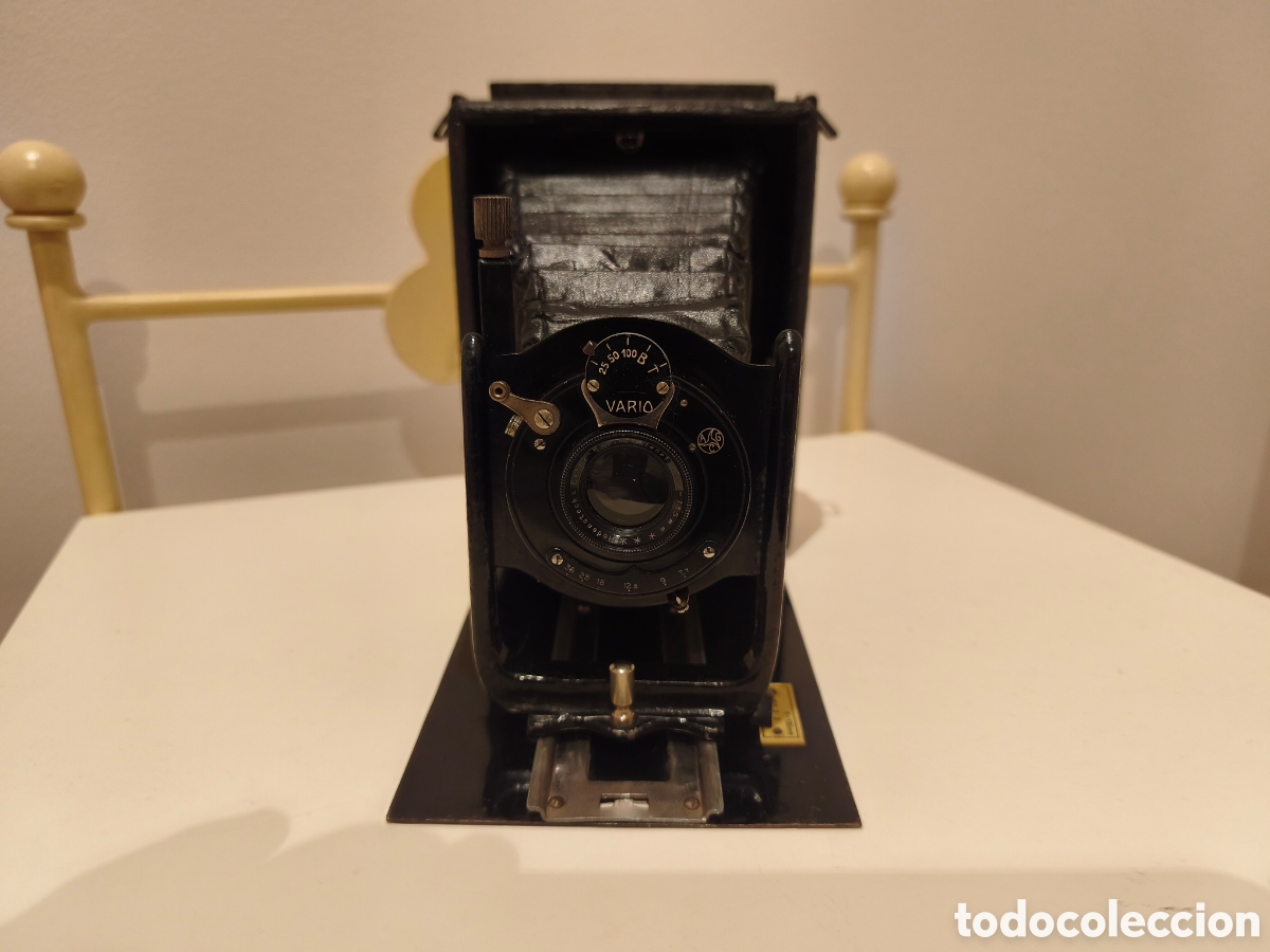 C&aacute;mara de fotos: C&aacute;mara de placas 9x12.