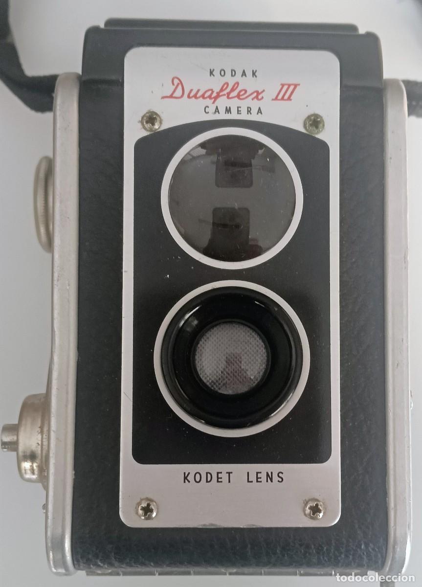 C&aacute;mara de fotos: C&Aacute;MARA KODAK DUAFLEX III CON DOBLE OBJETIVO