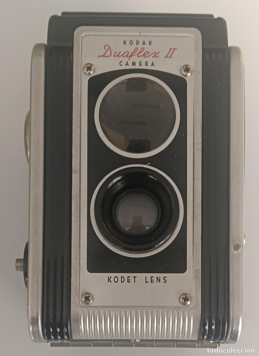 C&aacute;mara de fotos: C&Aacute;MARA KODAK DUAFLEX II CON DOBLE OBJETIVO. KODET LENS