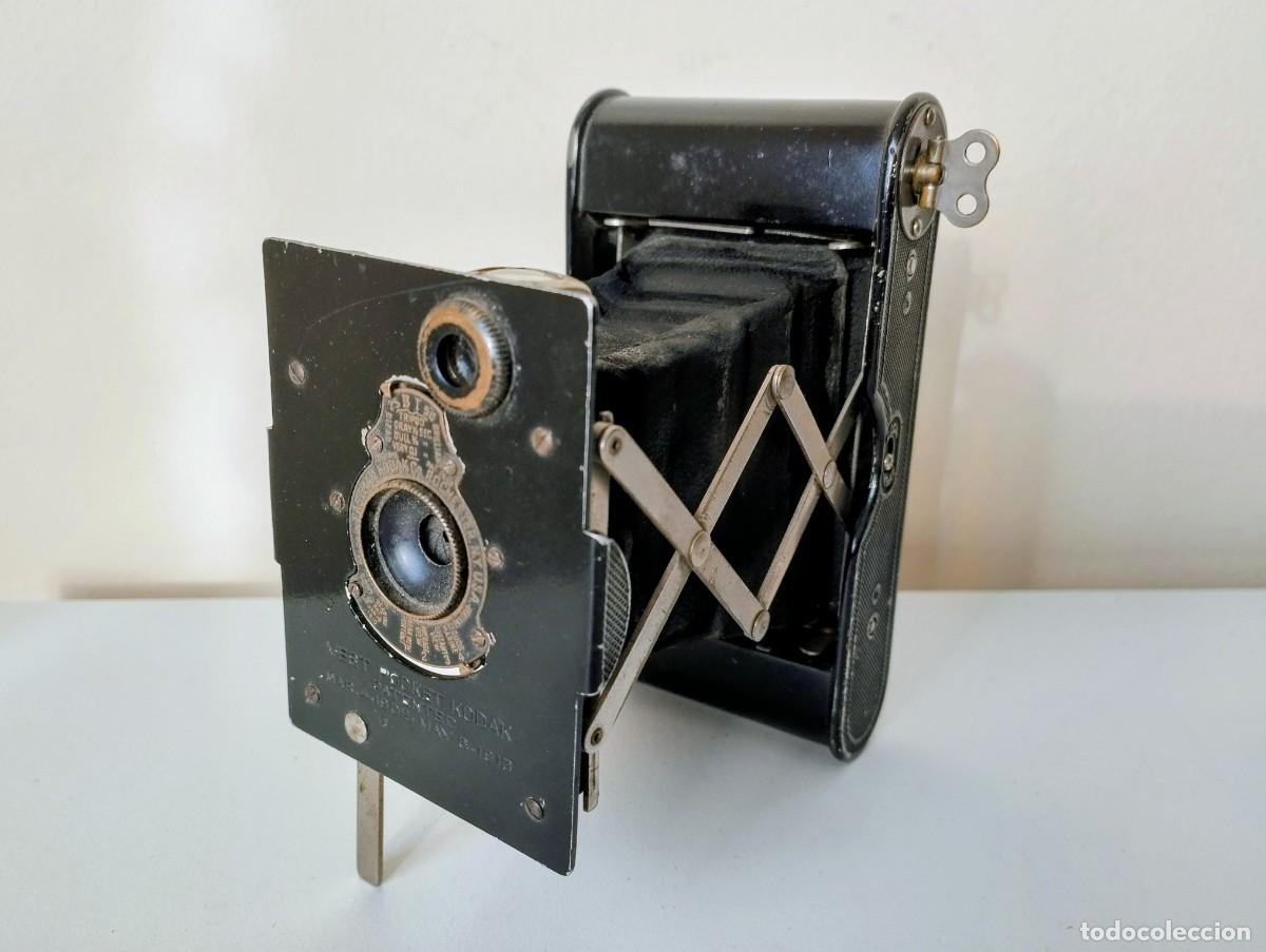 C&aacute;mara de fotos: C&aacute;mara Kodak vest pocket, 1&deg; versi&oacute;n.