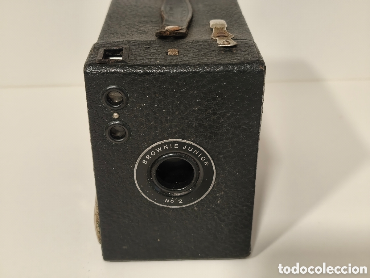 C&aacute;mara de fotos: C&aacute;mara de caja Kodak Brownie Junior 2