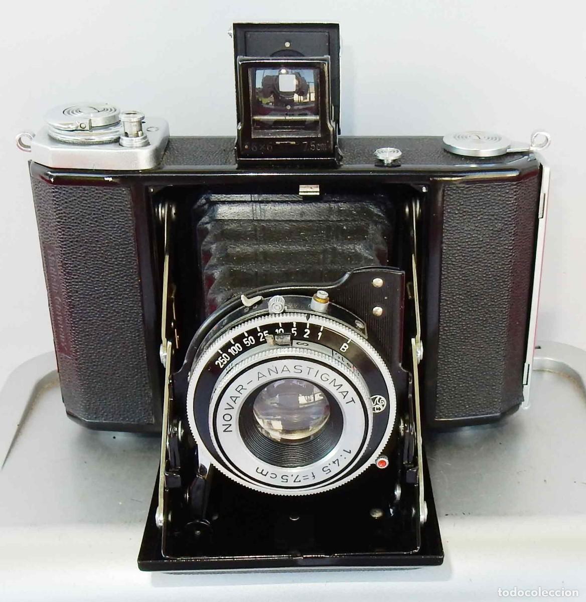 C&aacute;mara de fotos: C&aacute;mara ZEISS IKON IKONTA 521/16 - 4,5/7,5cm -